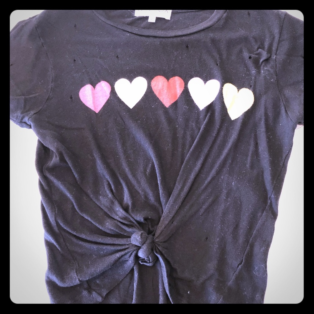 Wild fox black tee